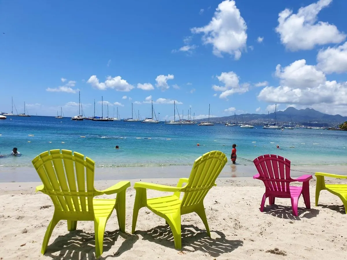 Appartement Moderne Avec Vue Sur La Mer Aux Trois Ilets 90 M² & Balcon Les Trois-Ilets